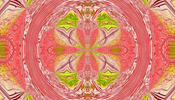Fractal - gold green Purple - Image 8