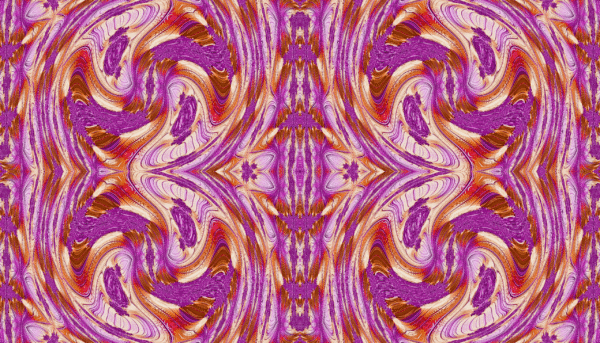 Fractal - gold green Purple - Image 11