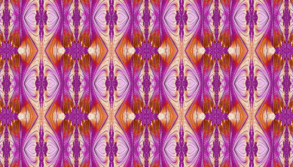 Fractal - gold green Purple - Image 12