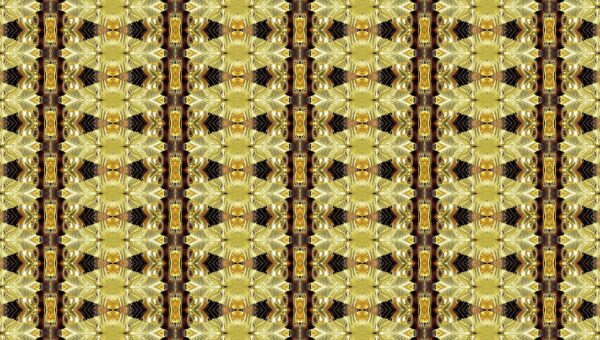 Gold & black abstract - Original - Image 2