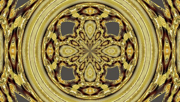 Gold & black abstract - Original - Image 19